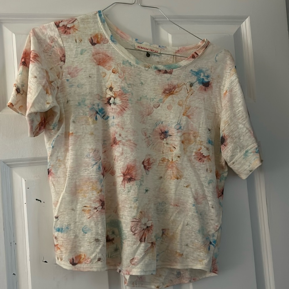 Rebecca Taylor floral Tee